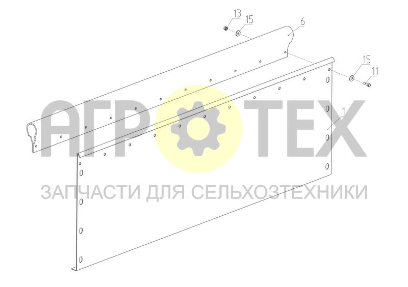 Чертеж Щиток (154.14.00.040)